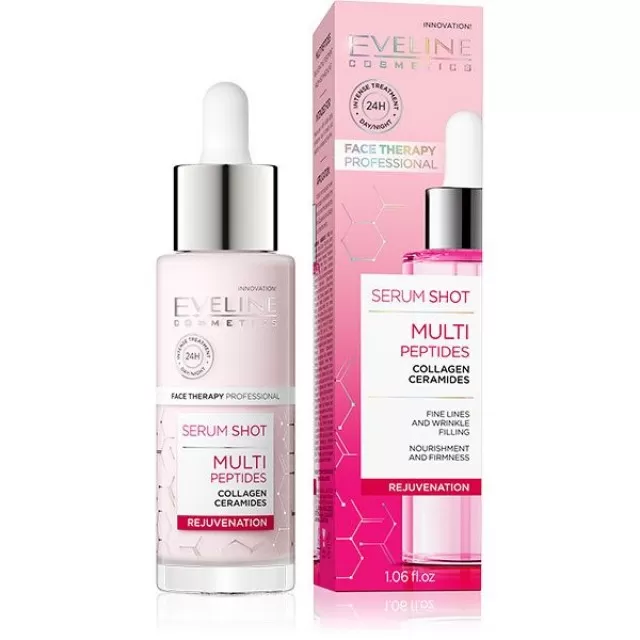 EVELINE SERUM SHOT MULTI PEPTIDES REJUVENATION 30ML