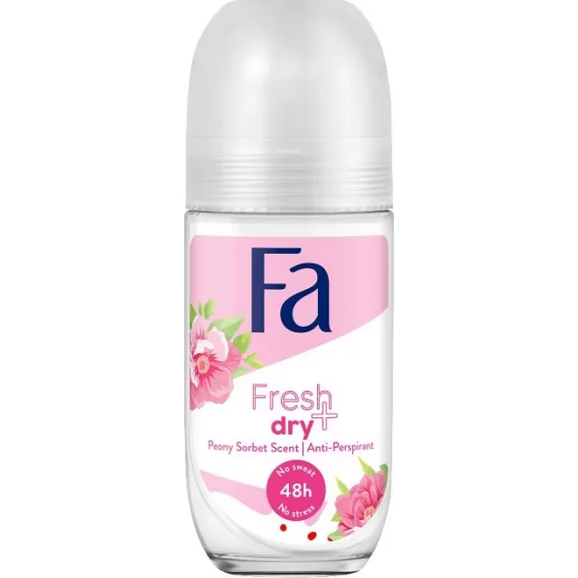 FA ROLL-ON FRESH DRY PINK 50ML