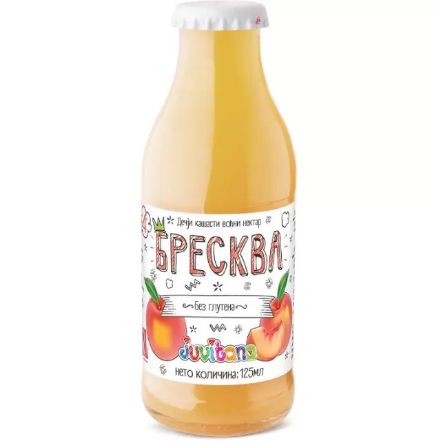 JUVITANA KAŠASTI NEKTAR OD BRESKVE 125ML
