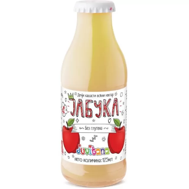 JUVITANA KAŠASTI NEKTAR OD JABUKE 125ML