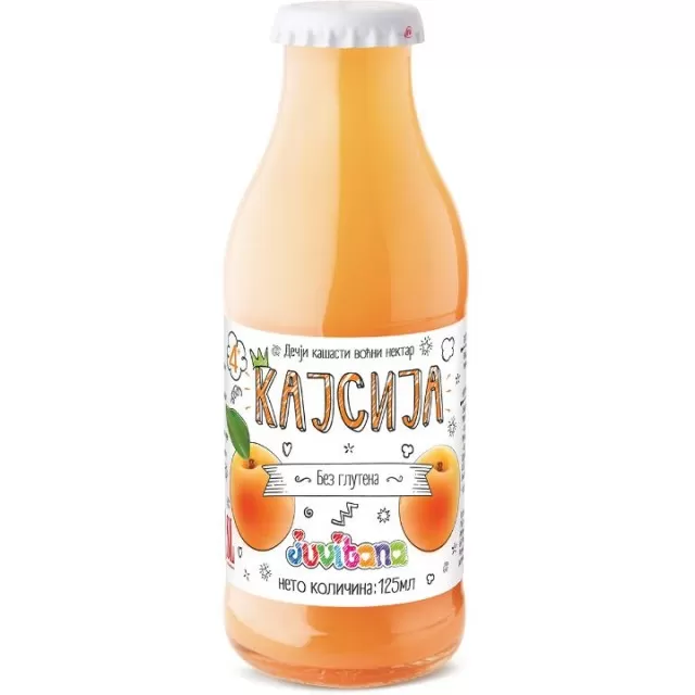 JUVITANA KAŠASTI NEKTAR OD KAJSIJE 125ML