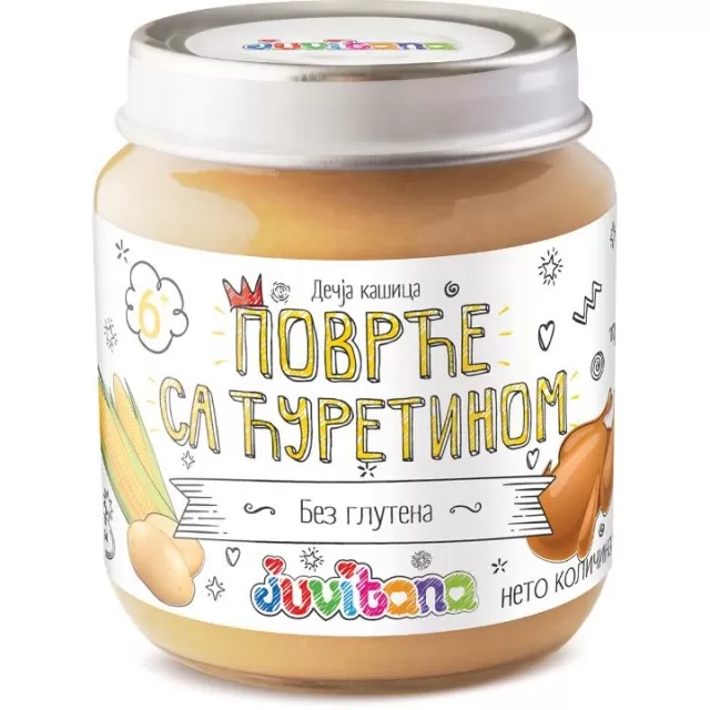JUVITANA KAŠICA OD POVRĆA SA ĆURETINOM 128G