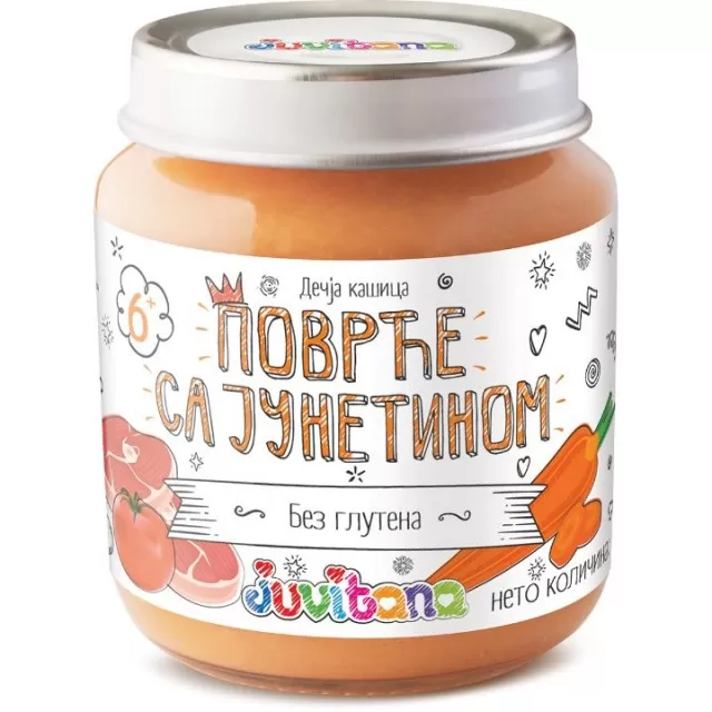 JUVITANA KAŠICA OD POVRĆA SA JUNETINOM 128G