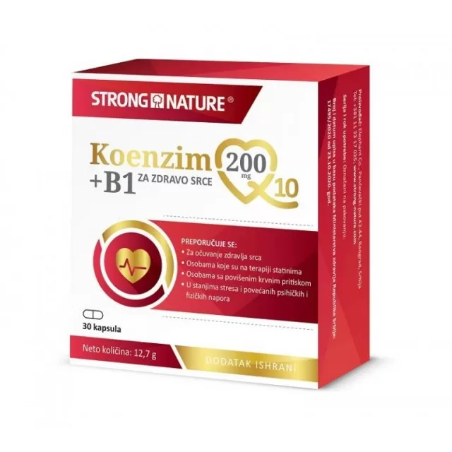 KOENZIM Q10 200MG+B1 KAPSULE A30