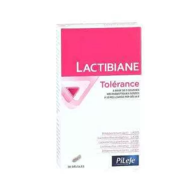 LACTIBIANE TOLERANCE, 30 KAPSULA