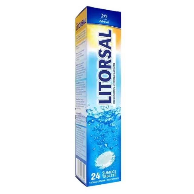LITORSAL ŠUMEĆE TABLETE A24