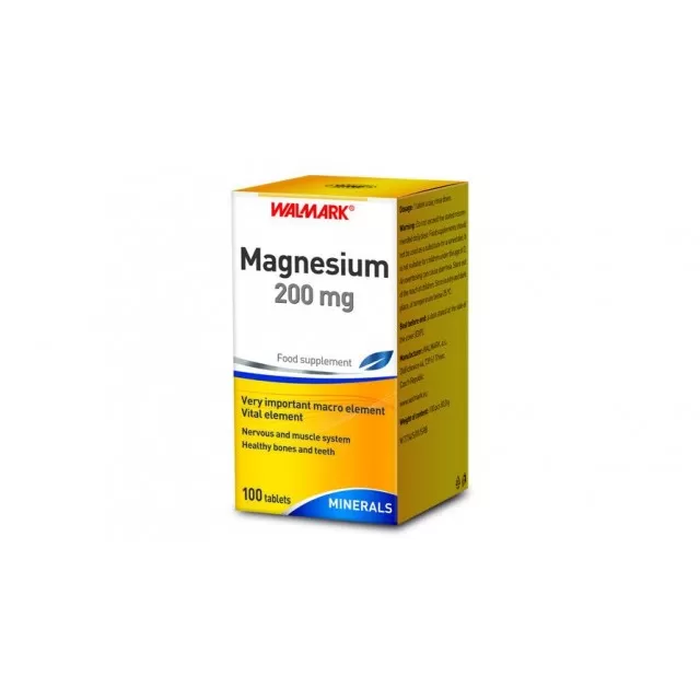 MAGNESIUM 200MG TABLETE A100