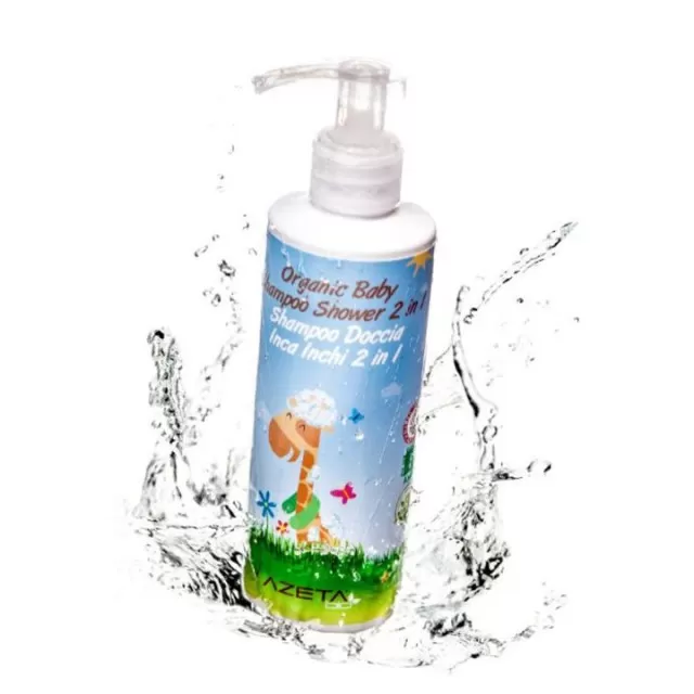 AZETA BIO ORGANSKA ULJANA ŠAMPON/KUPKA za bebe i decu 2u1 200ML