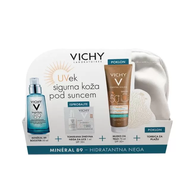 VICHY MINERAL 89 SUMMER PROMO SET - HIDRATANTNA NEGA