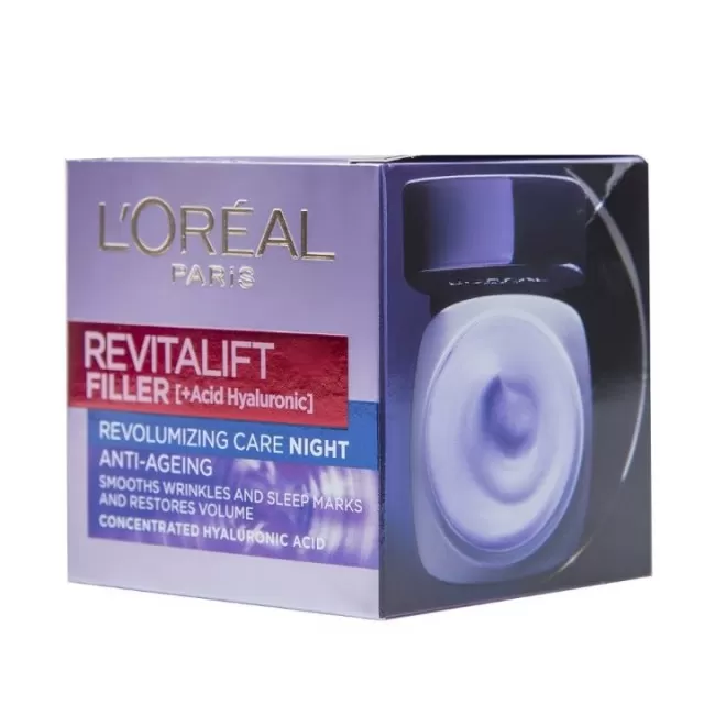 LOREAL REVITALIFT FILLER NOĆNA KREMA PROTIV BORA 50ML
