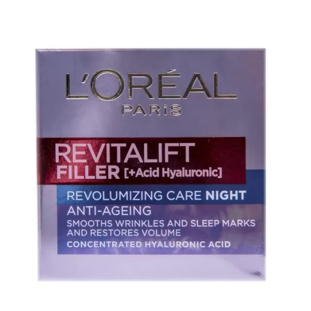 LOREAL REVITALIFT FILLER NOĆNA KREMA PROTIV BORA 50ML