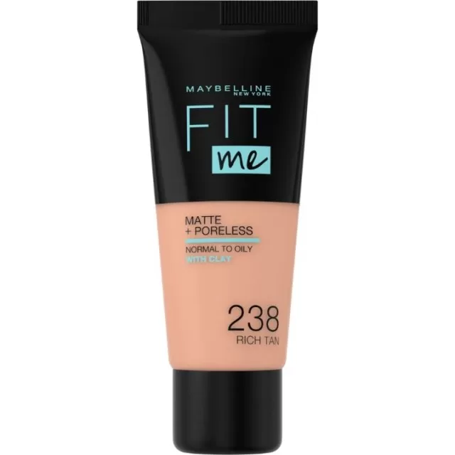 MAYBELLINE PUDER FIT ME 238 RICH TAN