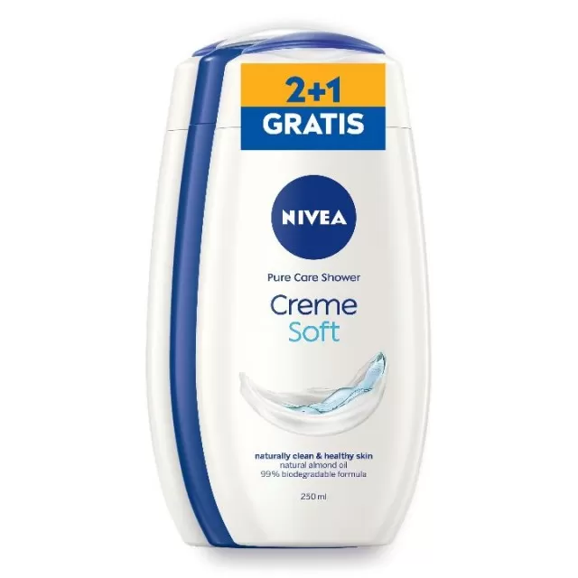 NIVEA PROMO FEMALE GELOVI ZA TUŠIRANJE 2+1 GRATIS