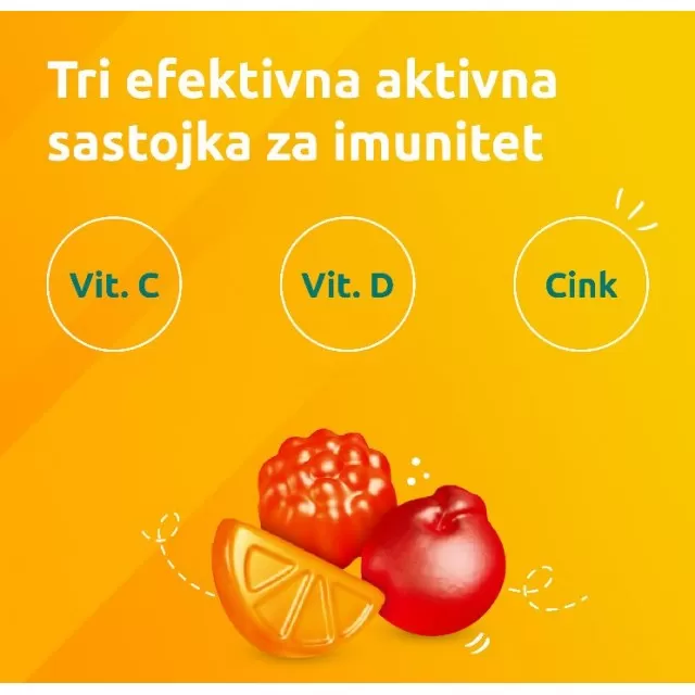 SUPRADYN KIDS IMUNO BOOST 100 ŽELE BOMBONA