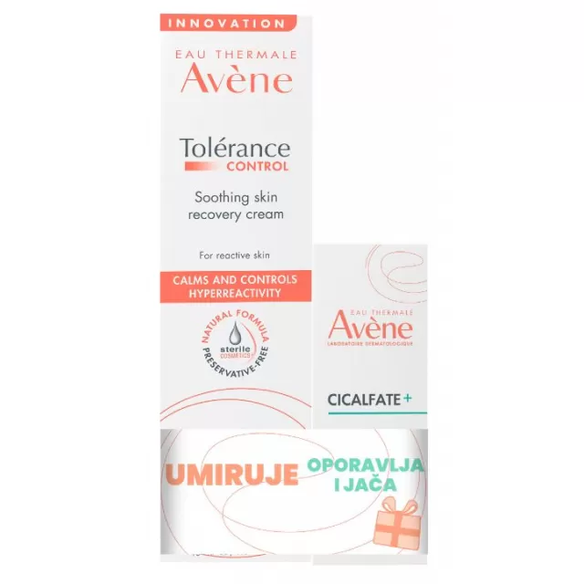 TOLERANCE CONTROL KREMA 40ML+ CICALFATE+ SERUM 10MLGRATIS