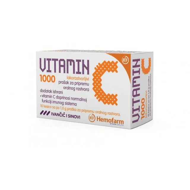 VITAMIN C 1000MG KESICE A10