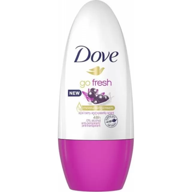 DOVE ACAI BERRY&WATERLILLY ROLL-ON 50ML