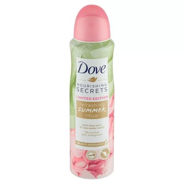 DOVE ALOE VERA & ROSE WATER ANTIPERSPIRANT U SPREJU 150ML