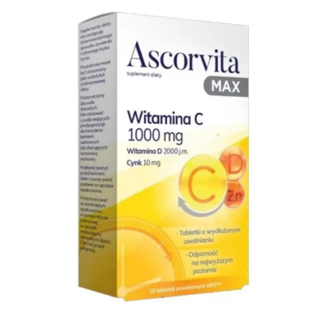 ASCORVITA MAX TABLETE A30