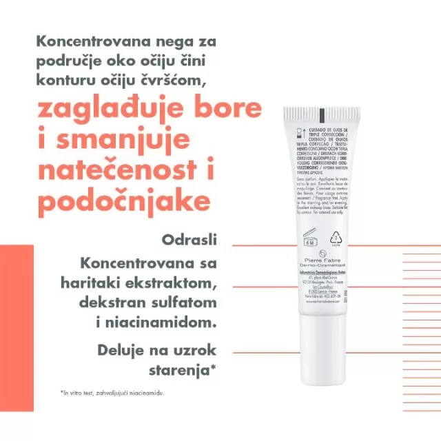 AVENE HYALURON ACTIVE B3 ZA PODRUČJE OKO OČIJU 15ML