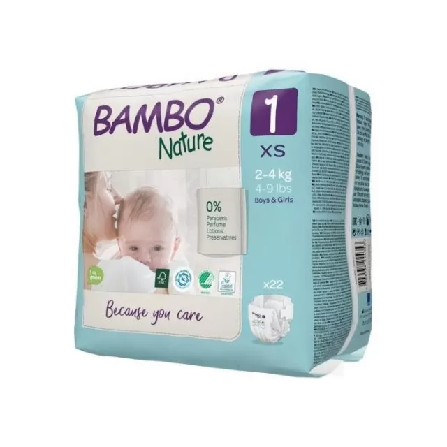 BAMBO NATURE ECO-FRIENDLY 1, 22 KOMADA