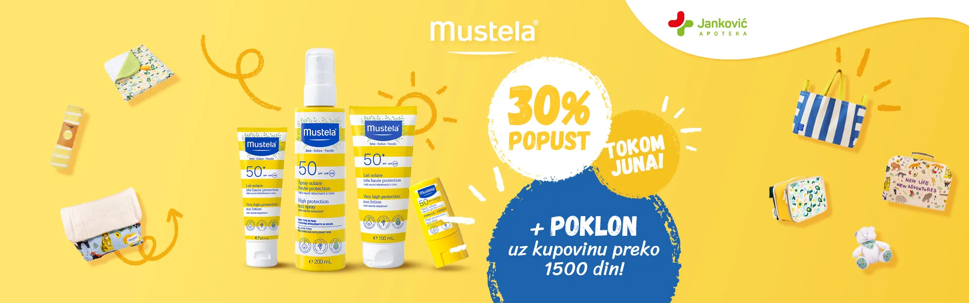 Mustela sun baner