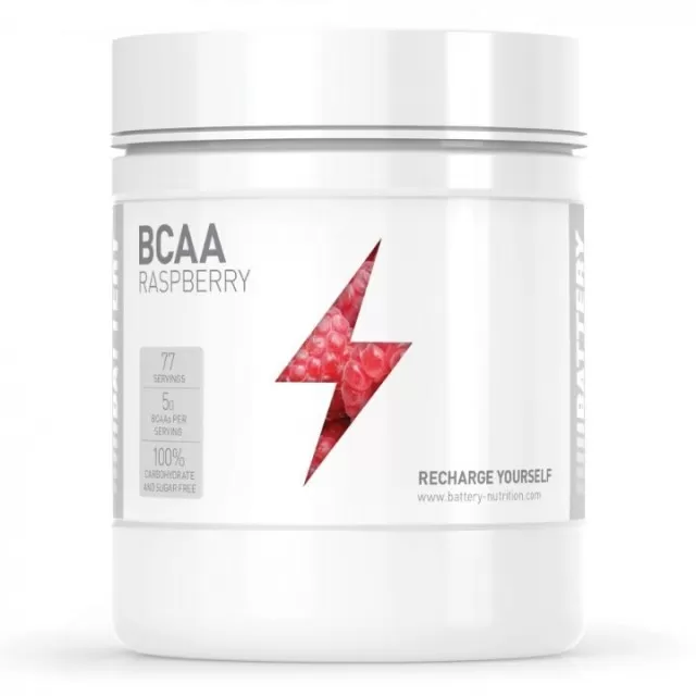 BATTERY BCAA RASPBERRY 500G