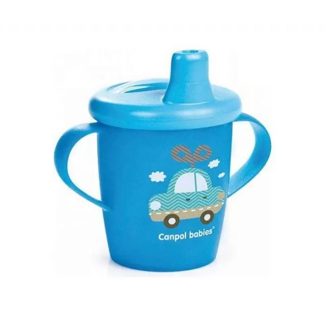CANPOL NEPROSIPAJUĆA ŠOLJA 250ML PLAVA 31-200