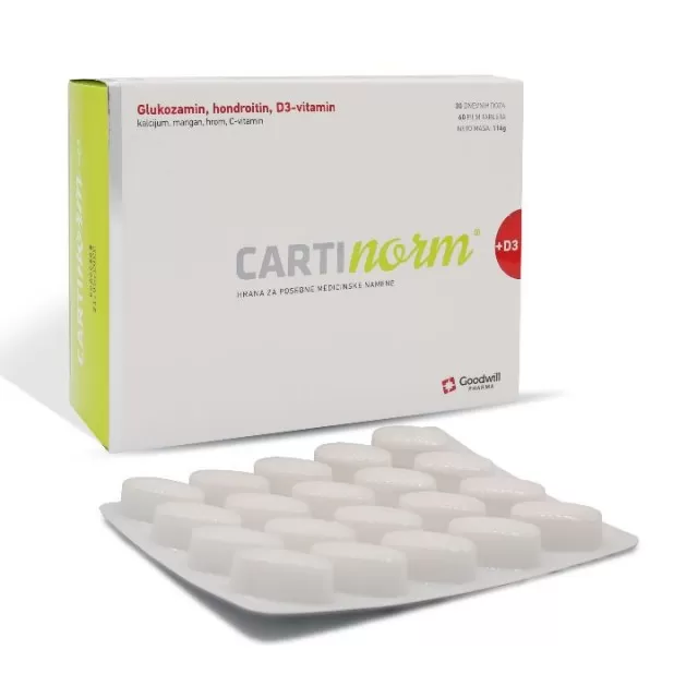 CARTINORM+D3 TABLETE A60