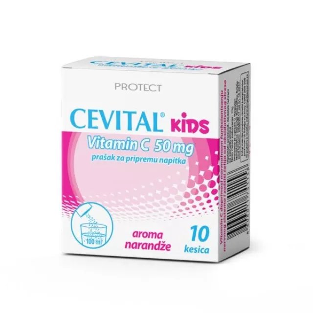 CEVITAL VITAMIN C KIDS 50MG KESICE A10