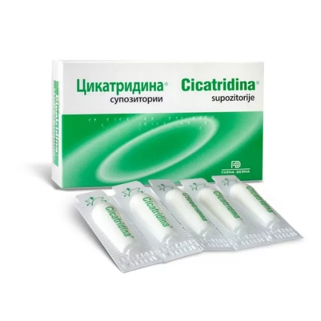 CICATRIDINA SUPOZITORIJE A10