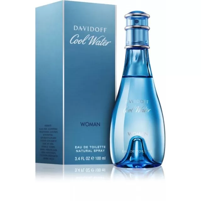 DAVIDOFF COOL WATER ŽENSKA TOALETNA VODA 100ML