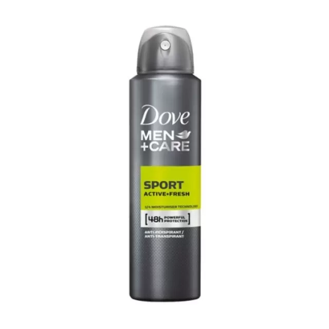 DOVE MEN SPORT ACTIVE+FRESH ANTIPERSPIRANT U SPREJU 150ML