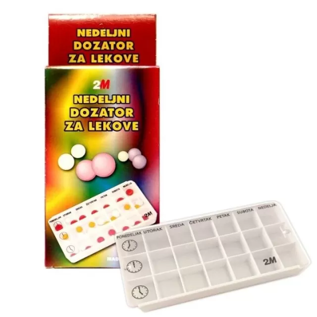 NEDELJNI DOZATOR ZA LEKOVE