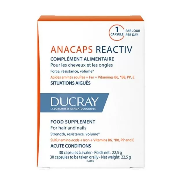 DUCRAY ANACAPS REACTIV KAPSULE A30