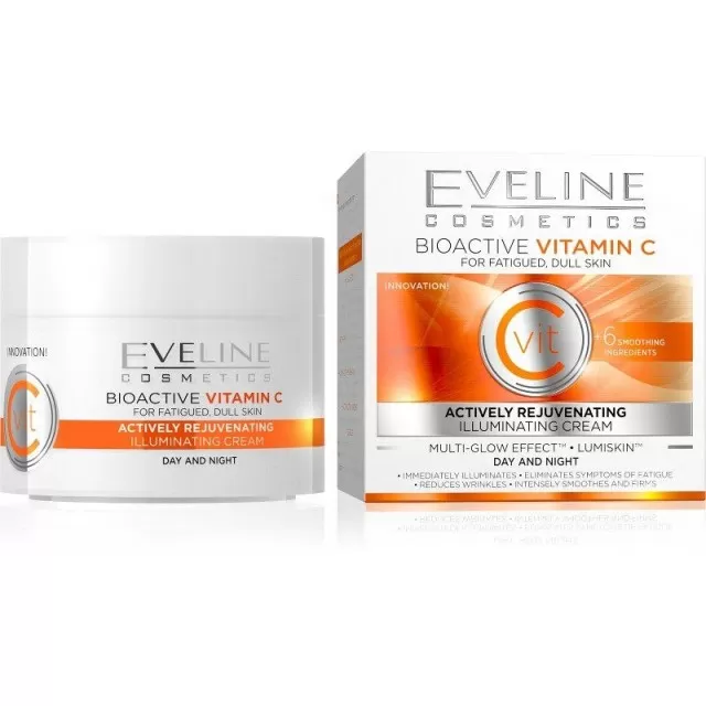 EVELINE +6 BIOACTIVE VITAMIN C DAY&NIGHT KREMA 50ML