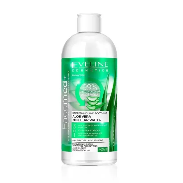 EVELINE FACEMED ALOE VERA MICELARNA VODA 400ML