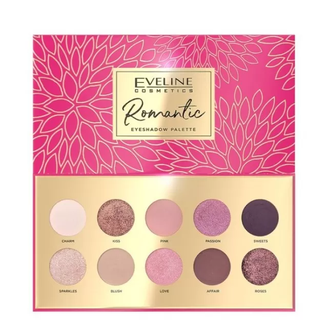 EVELINE PALETA SENKI ZA OČI ROMANTIC 10/1