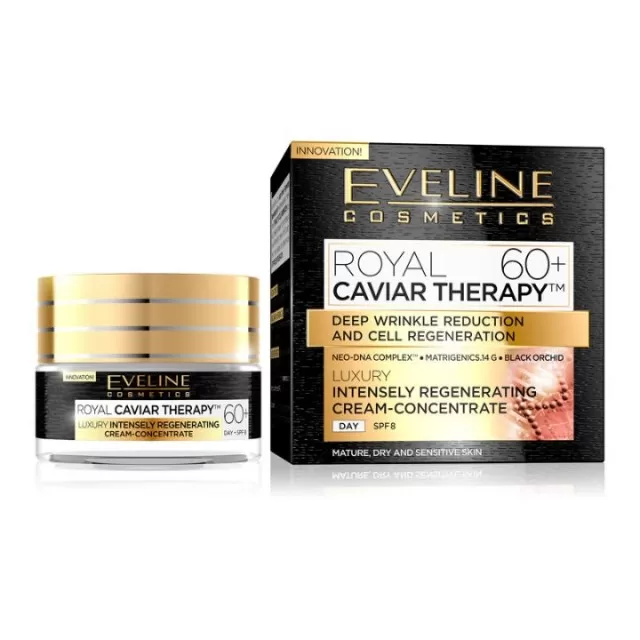EVELINE ROYAL CAVIAR THERAPY DNEVNA KREMA 60+ 50ML