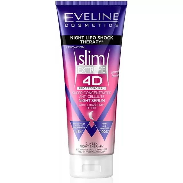 EVELINE SLIM EXTREME NIGHT LIPO SHOCK SERUM 250ML