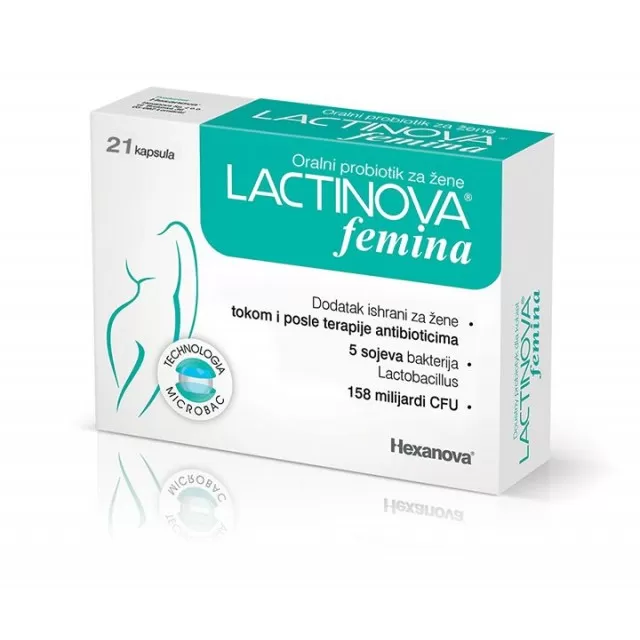 LACTINOVA FEMINA, 21 KAPSULA