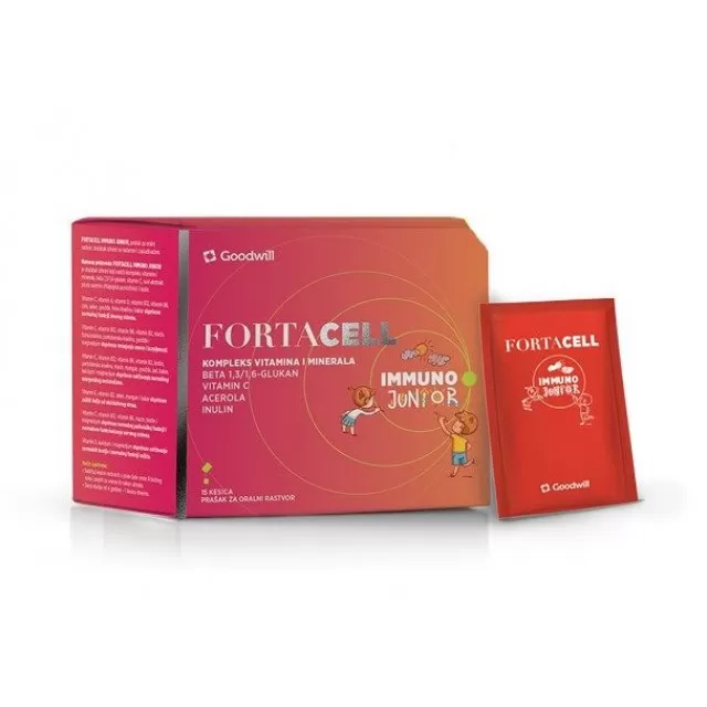 FORTACELL IMMUNO JUNIOR 15 KESICA