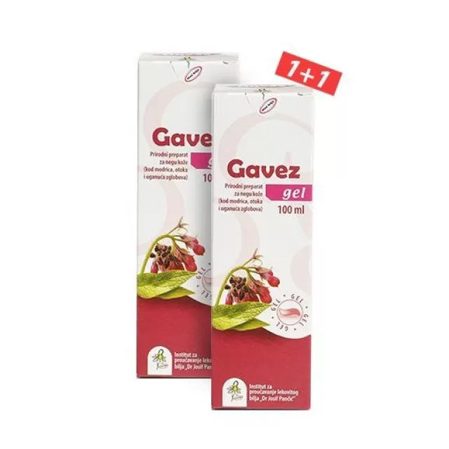 GAVEZ GEL PROMO 1+1 GRATIS