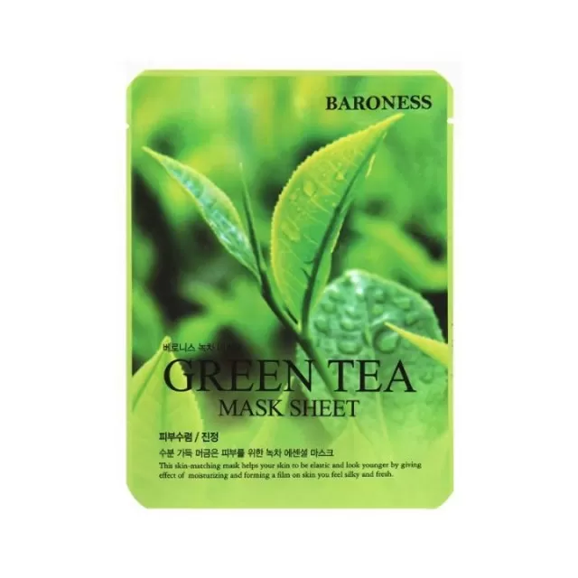 BARONESS GREEN TEA MASKA ZA LICE 21G