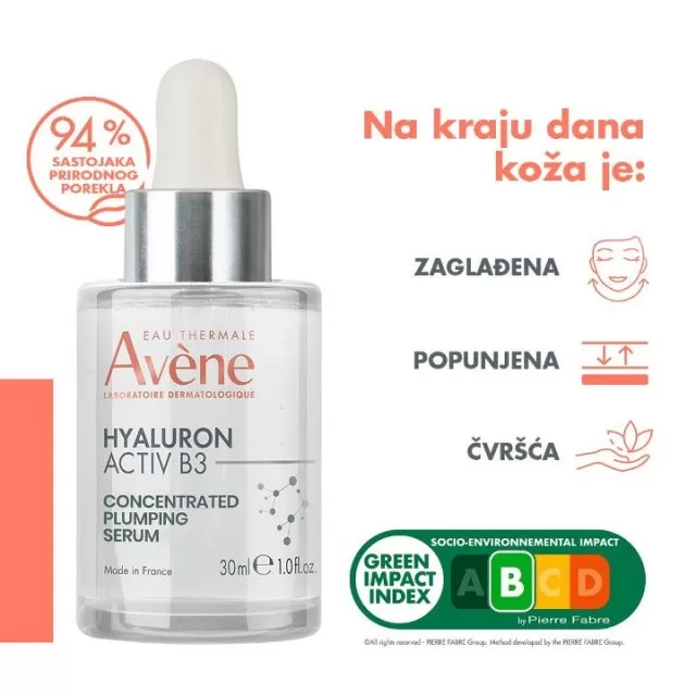 AVENE HYALURON ACTIVE B3 SERUM  30ML