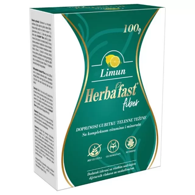 HERBAFAST FIBER LIMUN, 10 KESICA