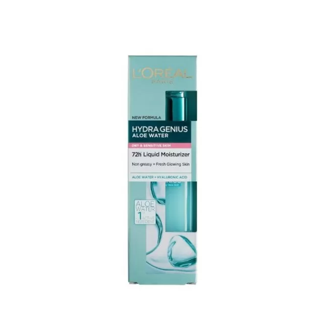 LOREAL HYDRA GENIUS FLUID ZA INTENZIVNU HIDRATACIJU SUVE I OSETLJIVE KOŽE 70ML