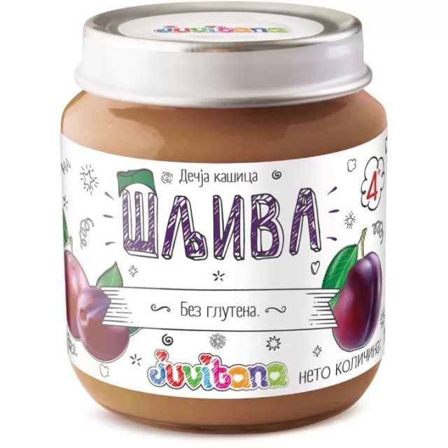 JUVITANA KAŠICA OD ŠLJIVE 128G