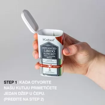 KALTEX ADVANCED LIBIDO SUPPORT SA L-ARGININOM 400MG KAPSULE A30