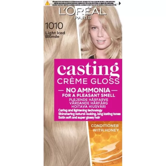 L'OREAL CASTING BOJA ZA KOSU 1010 - ledeno svetlopava
